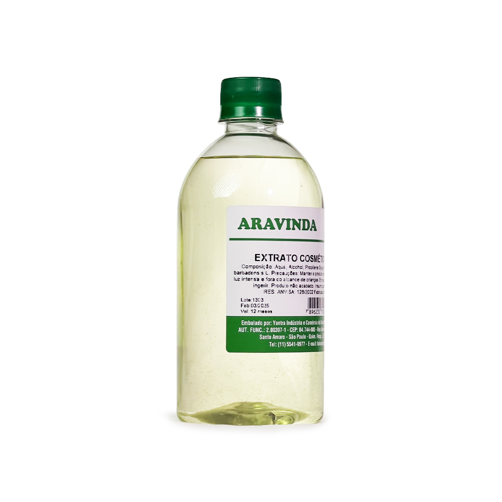 Extrato cosmético calêndula Aravinda 500ml - Imagem 2