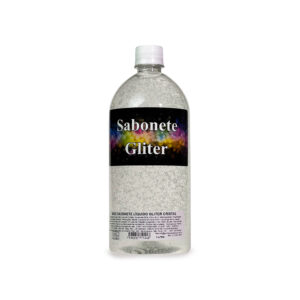Sabonete Líquido Gel com Glitter Prata 1 Litro